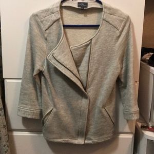 Market and Spruce (stitch fix) 3/4 sleeve zip up